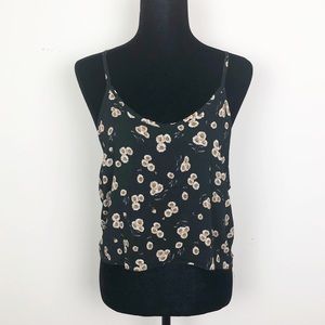 BRANDY MELVILLE Sunflower Crop Spaghetti Strap Top